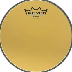 Remo Ambassador Starfire Gold Tom Head 8 in.
