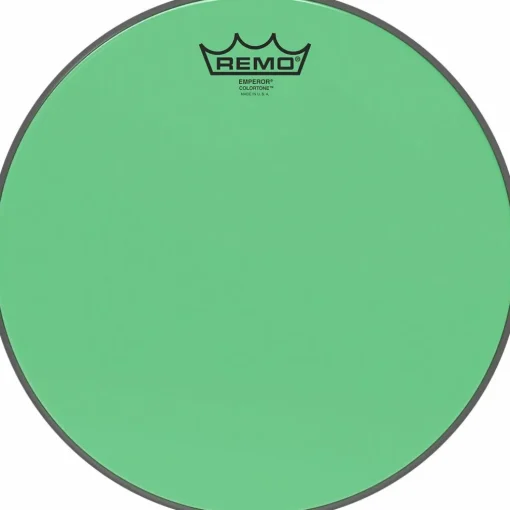 Remo Emperor Colortone Green Drum Head 12 in.