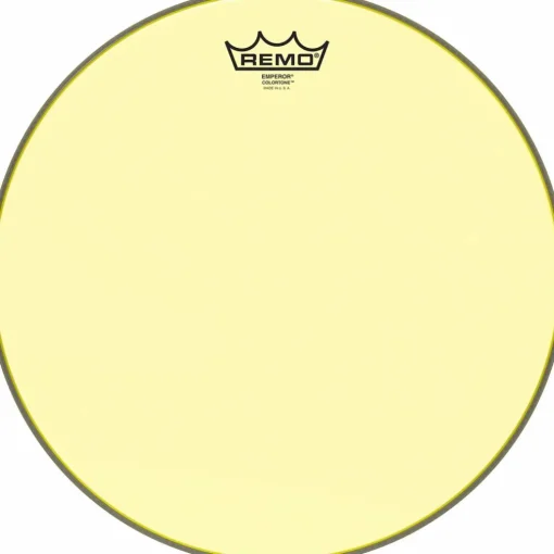 Remo Emperor Colortone Yellow Drum Head 14 in.