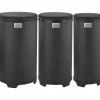 Remo Festival Drum Tubano Nested Set Black Matte