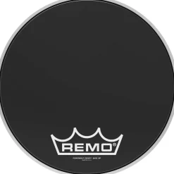 Remo Powermax Ebony Crimplock Bass Drum Head 14 in.