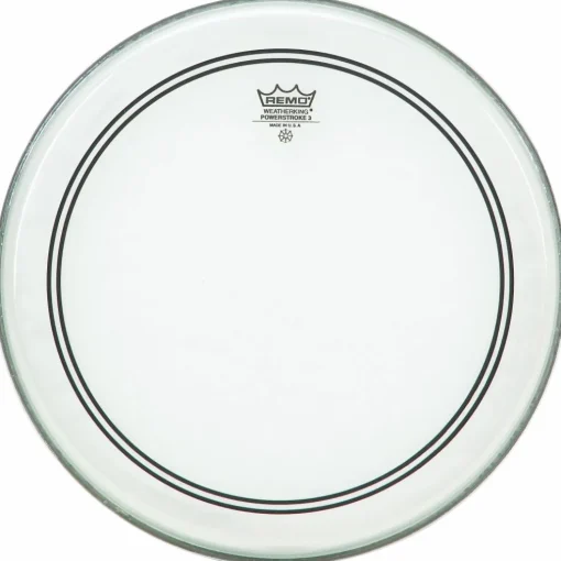 Remo Powerstroke 3 Clear with Dot Batter 14 in.