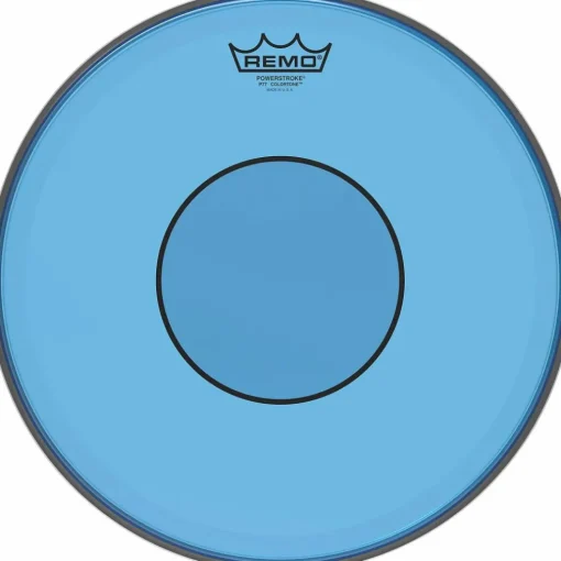 Remo Powerstroke 77 Colortone Blue Drum Head 14 in.