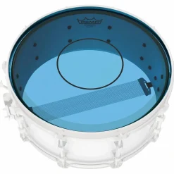 Remo Powerstroke 77 Colortone Blue Drum Head 14 in.