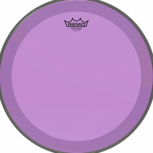 Remo Powerstroke P3 Colortone Purple Bass Drum Head 16 in.