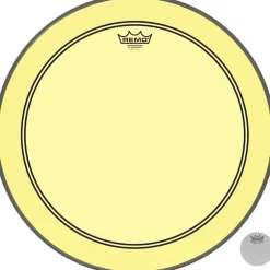 Remo Powerstroke P3 Colortone Yellow Bass Drum Head 20 in.