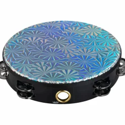Remo Prizmatic Double Row Tambourine 10 in. Chrome