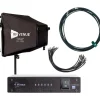 RF Venue COMBINE6HDR With CP Beam Antenna & Cable Black