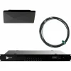 RF Venue CP Architectural Antenna, Black and COMBINE8 Black