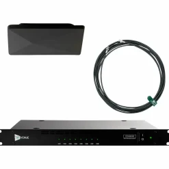 RF Venue CP Architectural Antenna, Black and COMBINE8 Black