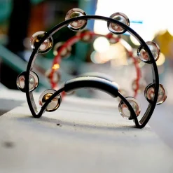 Rhythm Tech Ergonomic Tambourine Black