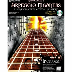 Rock House Arpeggio Madness - Insane Concepts & Total Mastery Book/DVD