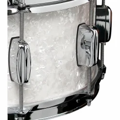 Rogers Dyna-Sonic Snare Drum with Bread & Butter Lugs 14 x 6.5 in. White Marine Pearl