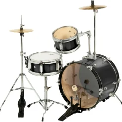 Rogue Lil' Kicker 3-Piece Junior Drum Set Black