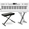 Roland GO:KEYS5 Music Creation Keyboard Essentials Bundle White