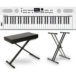 Roland GO:KEYS5 Music Creation Keyboard Essentials Bundle White