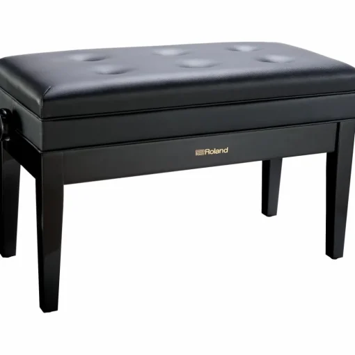 Roland GP-9M Digital Grand Piano With Moving Keys and Bench Polished Ebony