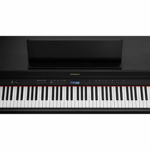 Roland HP702 Digital Upright Piano With Bench Charcoal Black