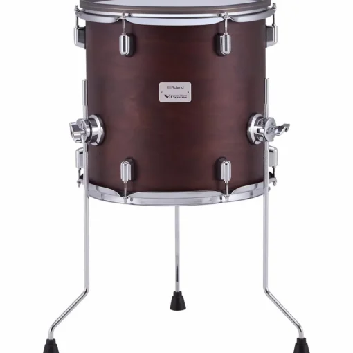 Roland PDA140F Floor Tom Pad 14 in. Satin Walnut Finish