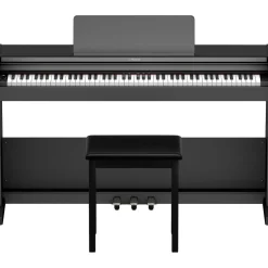 Roland RP107 Digital Console Piano With Bench Black