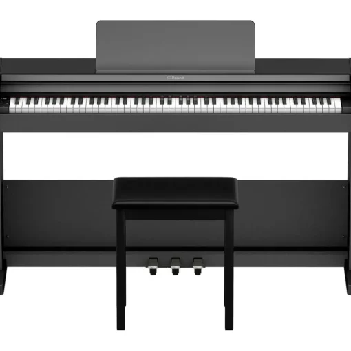 Roland RP107 Digital Console Piano With Bench Black