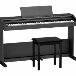 Roland RP107 Digital Console Piano With Bench Black