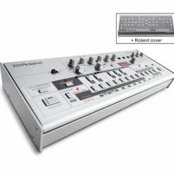 Roland TB-03 Boutique Bass Line with Decksaver Cover