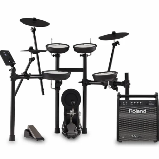 Roland TD-07KV V-Drums Electronic Drum Set With PM-100 V-Drum Speaker System