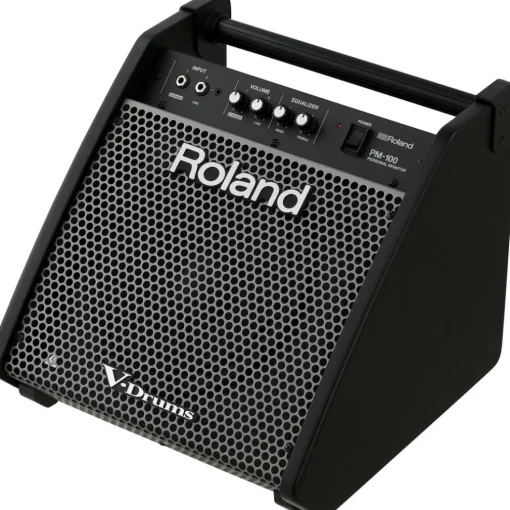 Roland TD-07KV V-Drums Electronic Drum Set With PM-100 V-Drum Speaker System