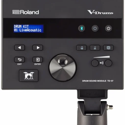 Roland TD-07KV V-Drums Electronic Drum Set With PM-100 V-Drum Speaker System