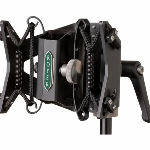 Royer R-121 Ribbon Microphone and RSM-SS1 Sling-Shock Shockmount R-121 with RSM-SS1 Sling-Shock