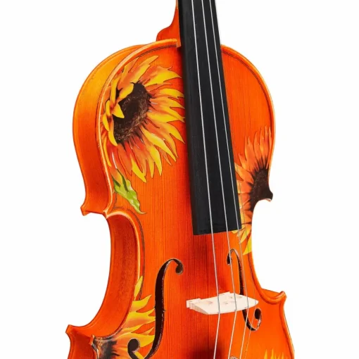 Rozanna's Violins Sunflower Delight Series Violin Outfit 4/4 Size