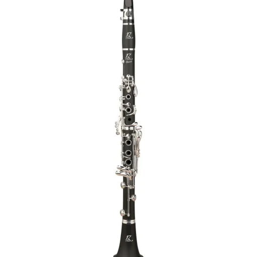 RZ Clarinets Base ABS Bb Clarinet Silver Keys Adjustable Thumb Rest