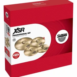 SABIAN XSR Series Performance Set With Free 18" Crash