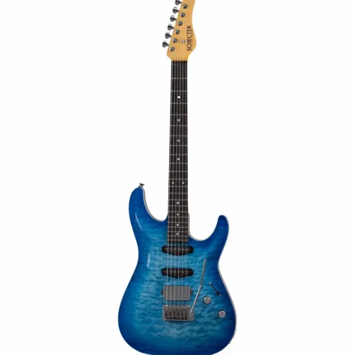 Schecter Guitar Research California Classic Electric Guitar Transparent Skyburst
