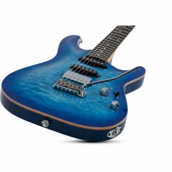 Schecter Guitar Research California Classic Electric Guitar Transparent Skyburst