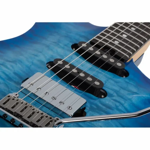 Schecter Guitar Research California Classic Electric Guitar Transparent Skyburst