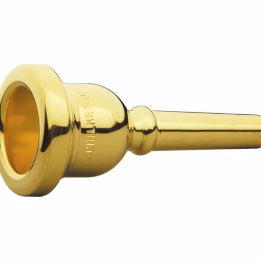 Schilke Gold-Plated Trombone Mouthpieces Small Shank 51D Gold