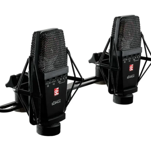 sE Electronics SE4400-PAIR Large Diaphragm Condenser Microphones Black