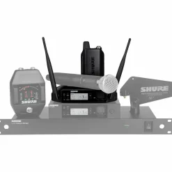 Shure GLX-D14+ Presenter System With BETA 98, 2.4 and 5.8gHz Bands