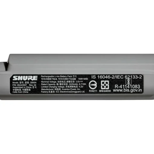 Shure GLX-D24R+ Rackmount Vocal System With SM58