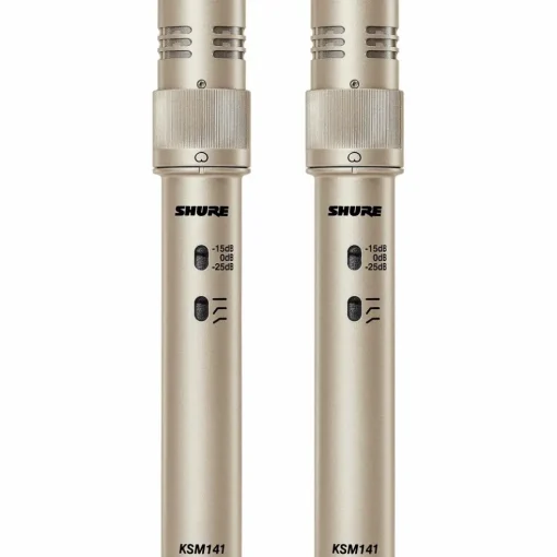 Shure KSM141 Dual Pattern Condenser Mic Champagne