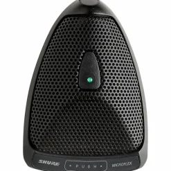 Shure MX392BE Condenser Boundary Microphone, Built-in Preamp, Attached 12' Unterminated Bottom-exit Cable (Cardioid)