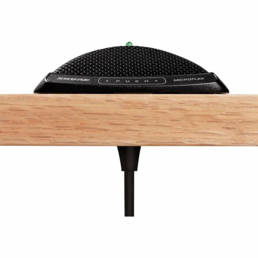 Shure MX392BE Condenser Boundary Microphone, Built-in Preamp, Attached 12' Unterminated Bottom-exit Cable (Supercardioid)