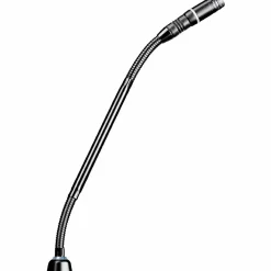 Shure MX410RLPDF/C 10" Shock-Mounted Dual-flex Cardioid Gooseneck microphone (less preamplifier, with top Red LED ring)
