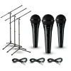 Shure PGA58 3-Pack Mic and Stand Kit