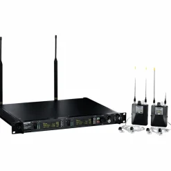 Shure PSM1000 Personal Monitor System With Dual Transmitter, Two Diversity Bodypack Receivers and Two SE425 Earphones, Band G10 470-542mHz Band J8A
