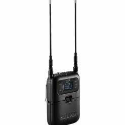 Shure SLXD35 Portable Digital Wireless Plug-On System with SLXD3 XLR Plug-On Transmitter - Band G58 Band J52