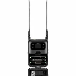Shure SLXD35 Portable Digital Wireless Plug-On System with SLXD3 XLR Plug-On Transmitter - Band G58 Band J52