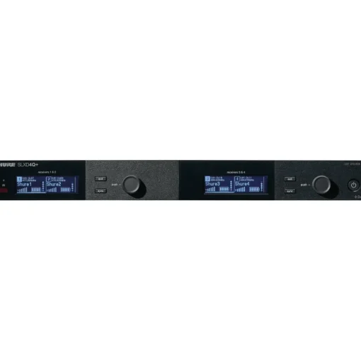 Shure SLX-D Quad Channel Digital Wireless Receiver with Dante Connectivity Band G57